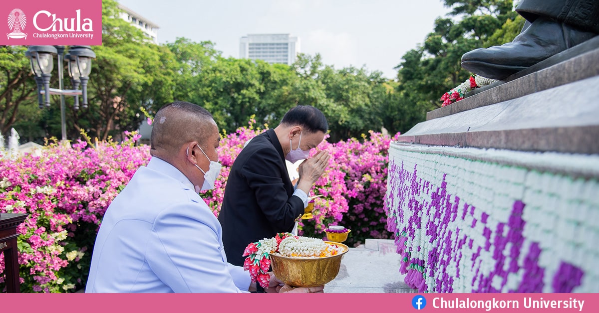 พิธีบวงสรวงพระบรมราชานุสาวรีย์ฯ พิธีบำเพ็ญกุศลอุทิศถวาย และพิธีเจริญพระพุทธมนต์เนื่องในพิธีเปิดอาคารสรรพศาสตร์วิจัย