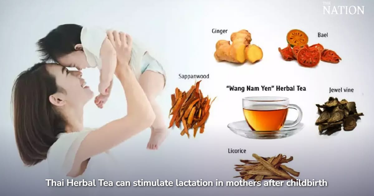 Thai Herbal Tea Can Stimulate Lactation in Mothers after Childbirth