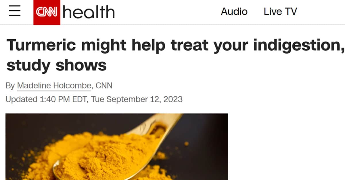 Turmeric Might Help Treat Your Indigestion, Study Shows