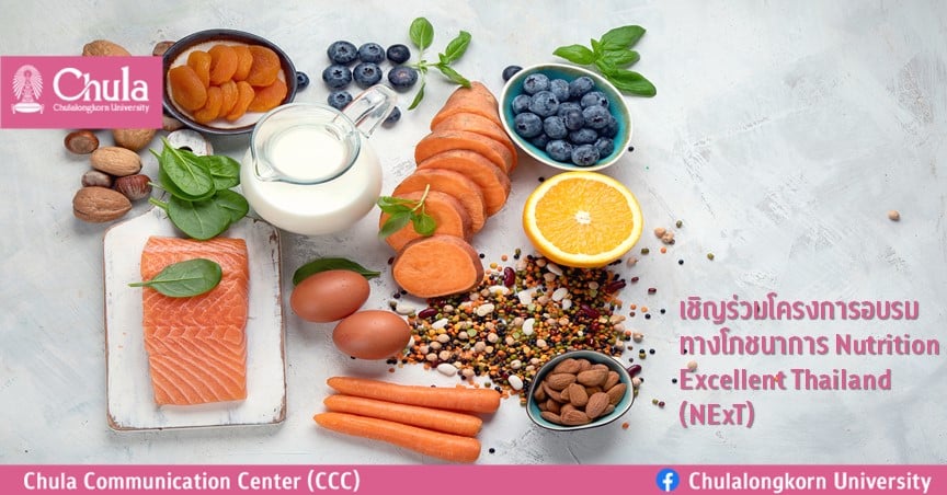 เชิญร่วมโครงการอบรมทางโภชนาการ Nutrition Excellent Thailand (NExT)