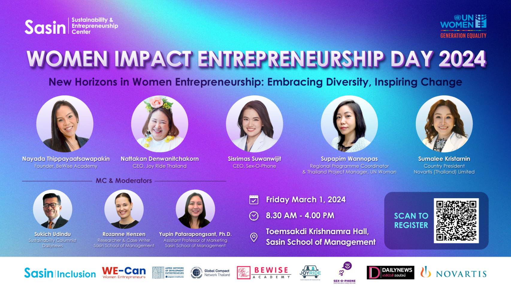 Elevate Your Entrepreneurial Journey at Women Impact Entrepreneurship Day 2024!