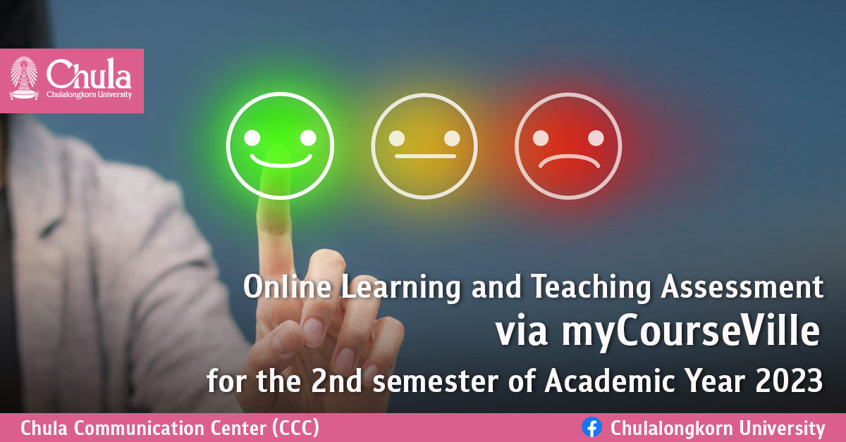 Online Learning and Teaching Assessment via myCourseVille for the 2nd Semester of Academic Year 2023