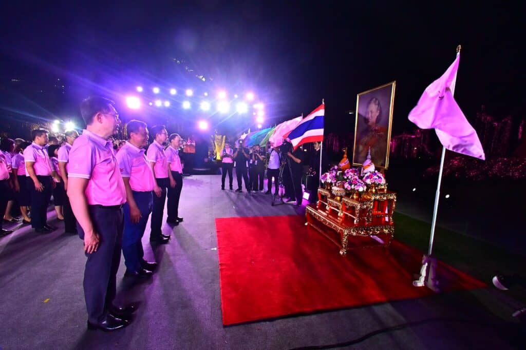 The alumni and current students of the �鶹���� Alumni Association under the King's Patronage (CUAA) actively participated the 107th Chula Anniversary Homecoming.