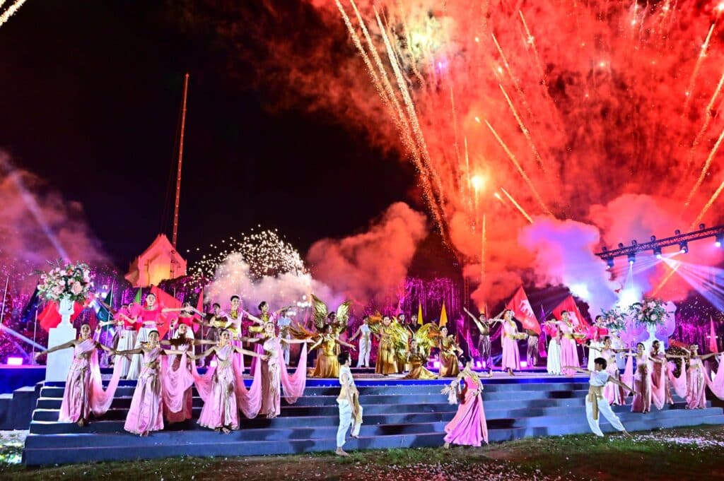 The event was followed by a performances and special activities. 