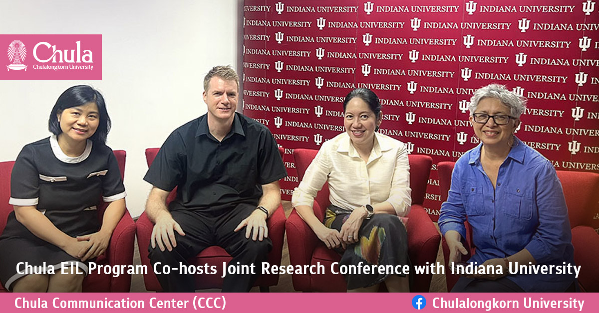 Chula EIL Program Co-hosts Joint Research Conference with Indiana University?