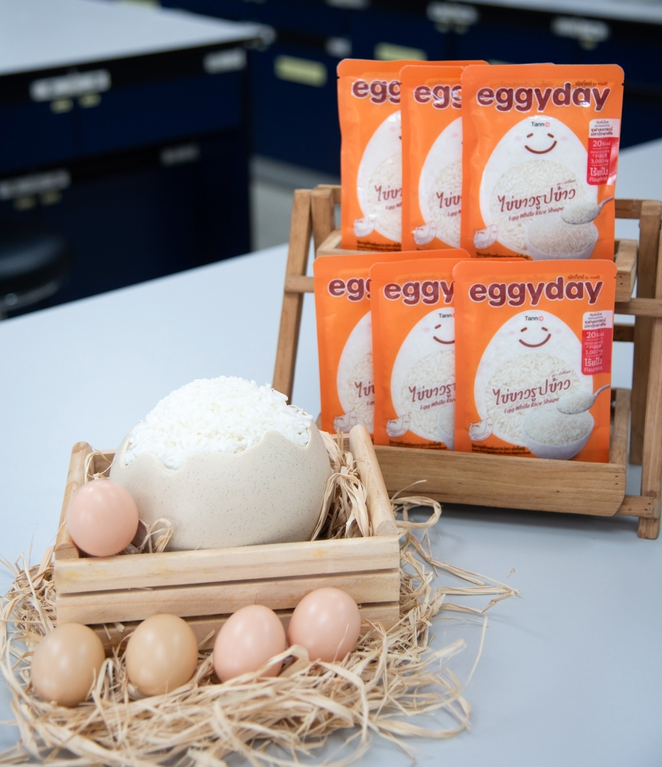 Egg-White Rice �C an Innovative Alternative Food Rich in Nutrients that Appeals to the Health Conscious