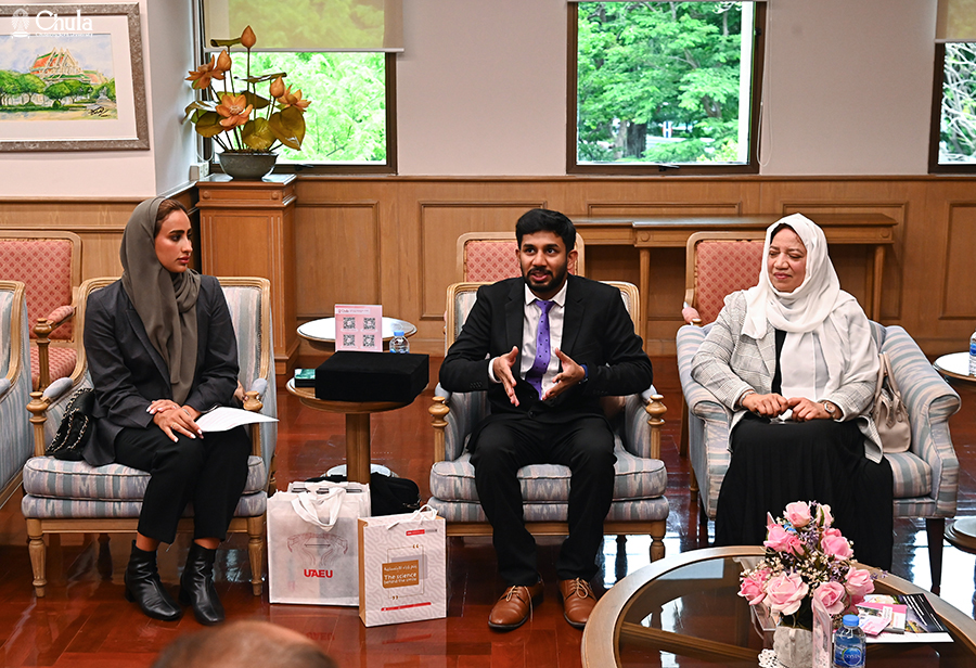 Chula Welcome UAE University Delegates to Forge Academic Partnerships 