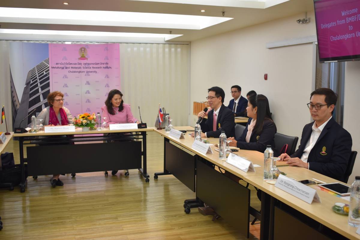 Chula Metallurgy and Materials Science Research Institute (MMRI) Welcomes Executives from the Federal Ministry of Education and Research (BMBF)?