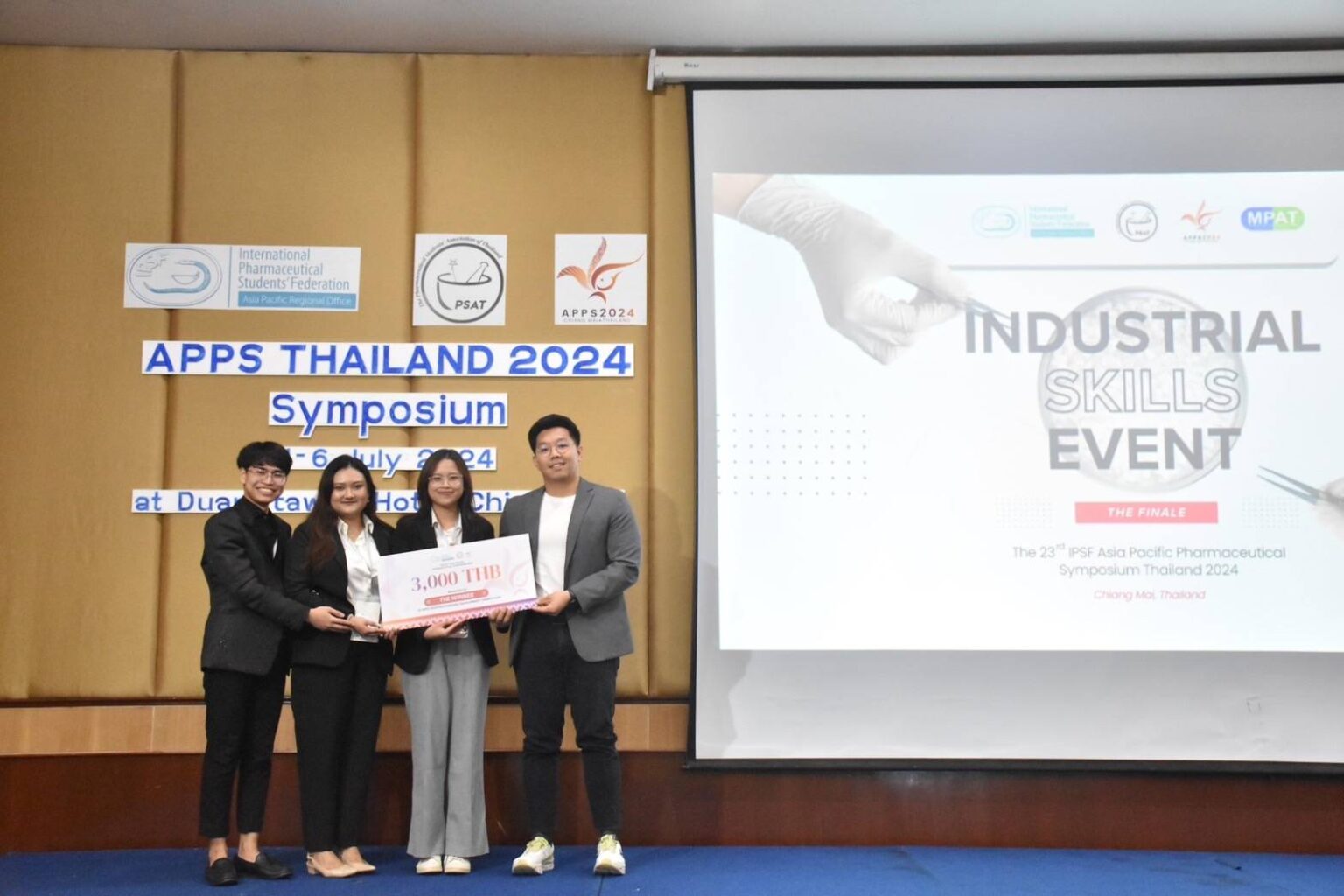 Chula Pharmaceutical Science Students Win Industrial Skills Event – Drug Marketing Competition