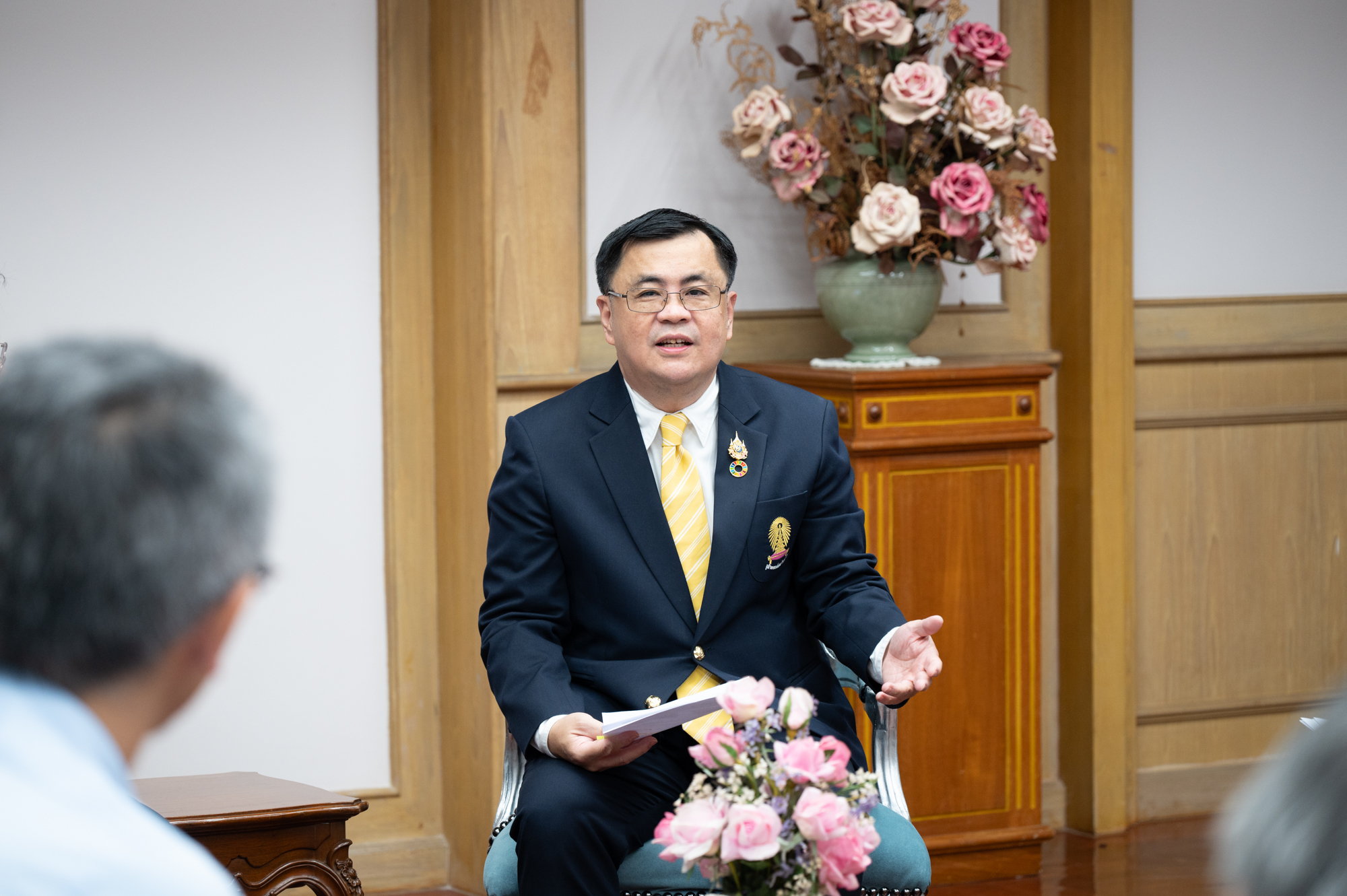Prof. Dr. Wilert Puriwat, Acting President of �鶹����