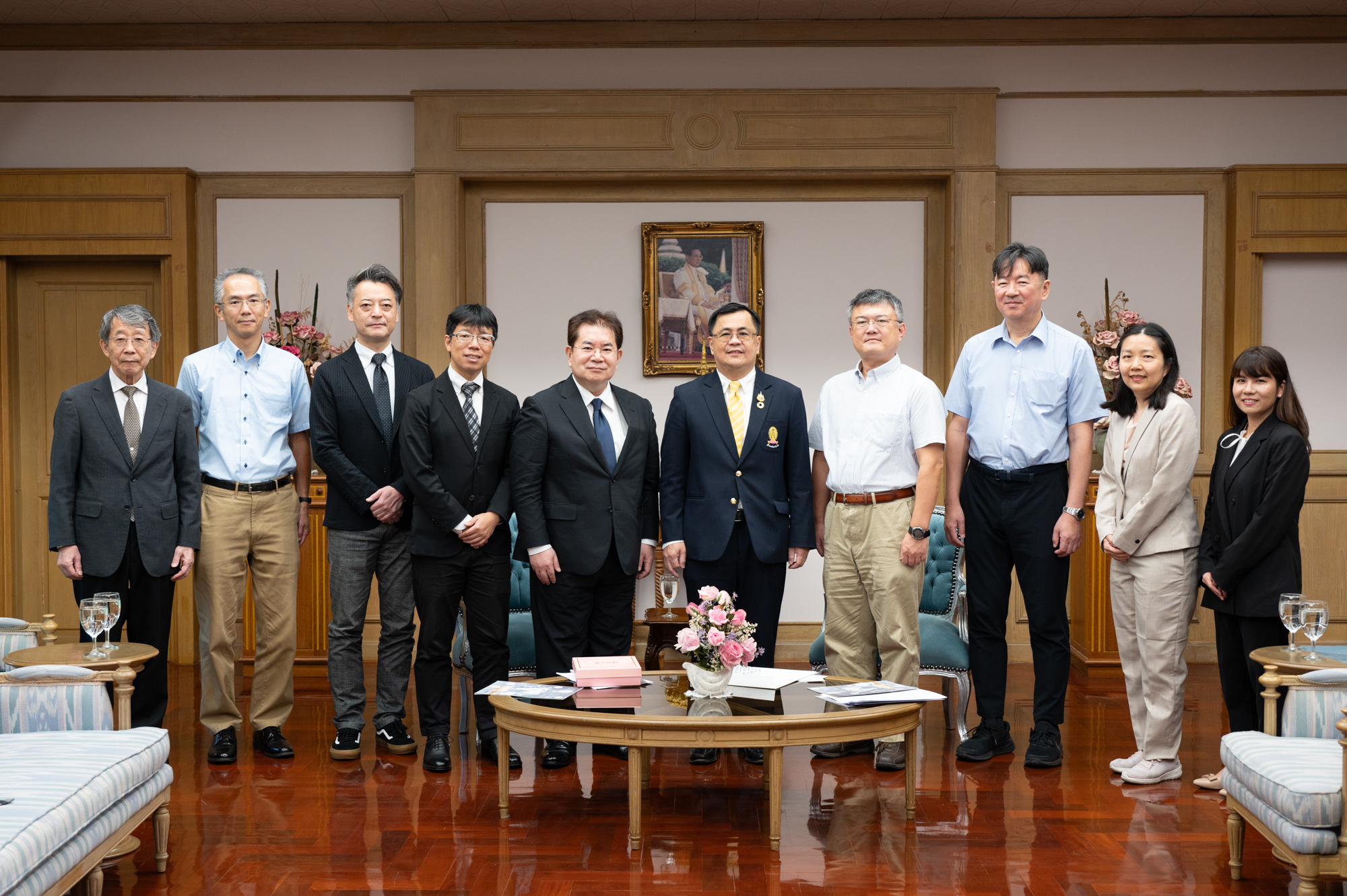Acting President of �鶹���� Welcomes NICT Japan Executives 