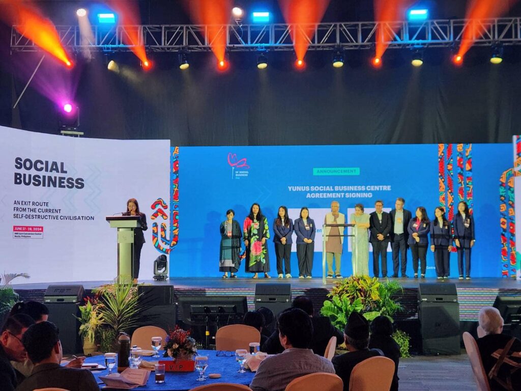 MOU Signing between Social Research Institute, 麻豆国产, and World’s Leading Organization in Social Development, Yunus Centre, headed by Nobel Laureate, to Create “Power of Change” toward Sustainable Society
