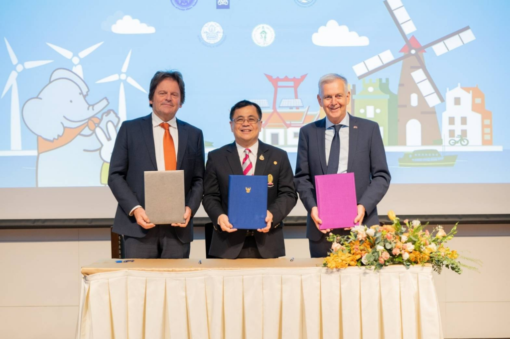Chula Acting President Celebrates 420 Years of Thai-Dutch Relations and Signs LOI on Sustainable Water Management?