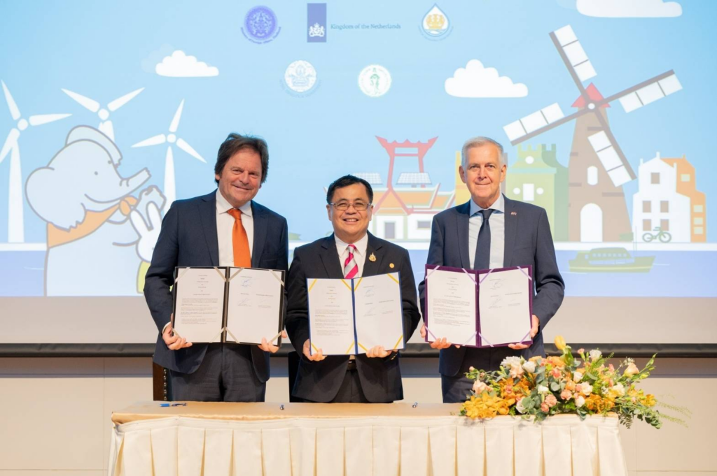 Chula Acting President Celebrates 420 Years of Thai-Dutch Relations and Signs LOI on Sustainable Water Management?