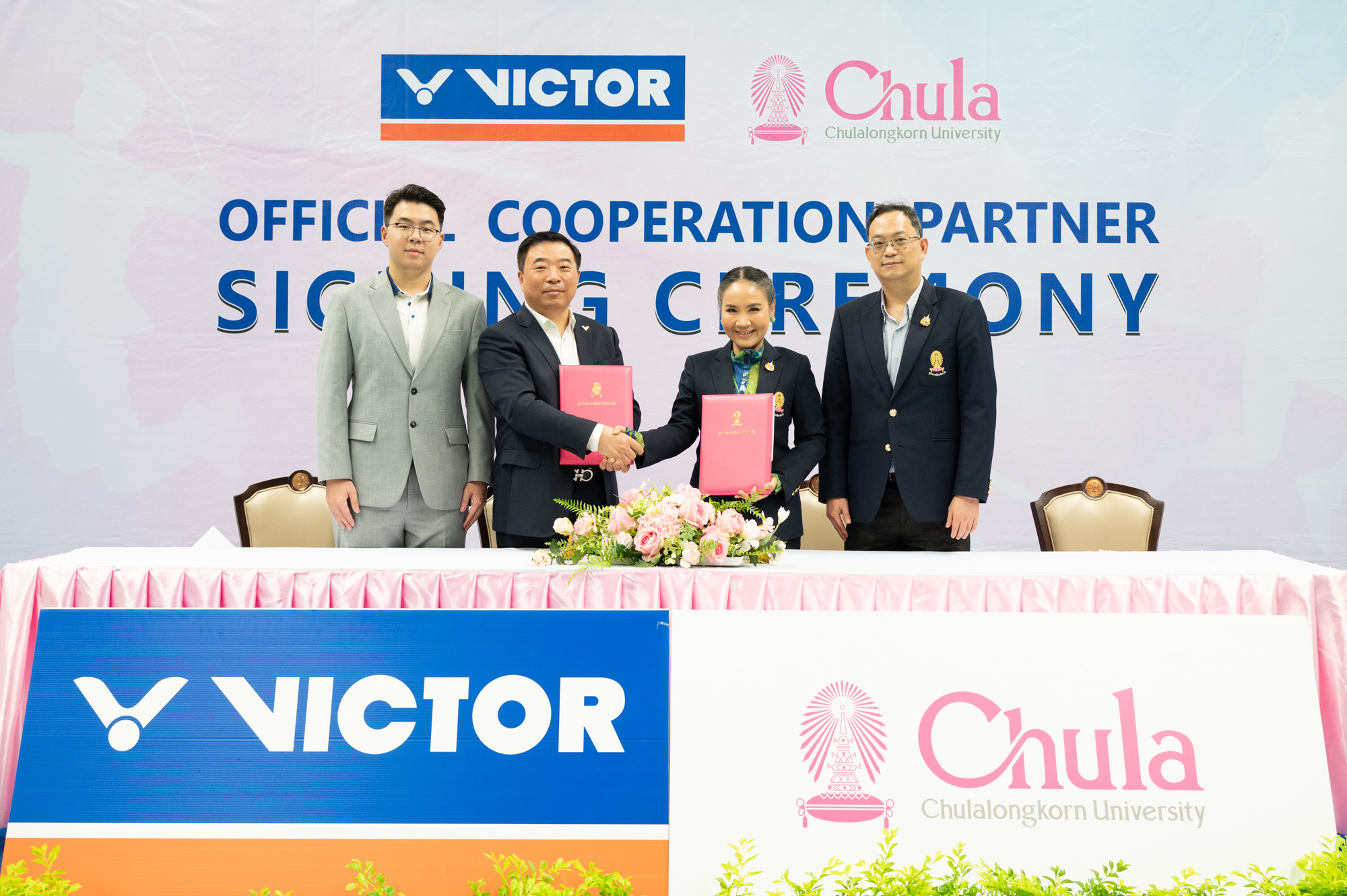 �鶹���� Partners with VICTOR SPORTS (THAILAND) to Support Badminton Equipment?