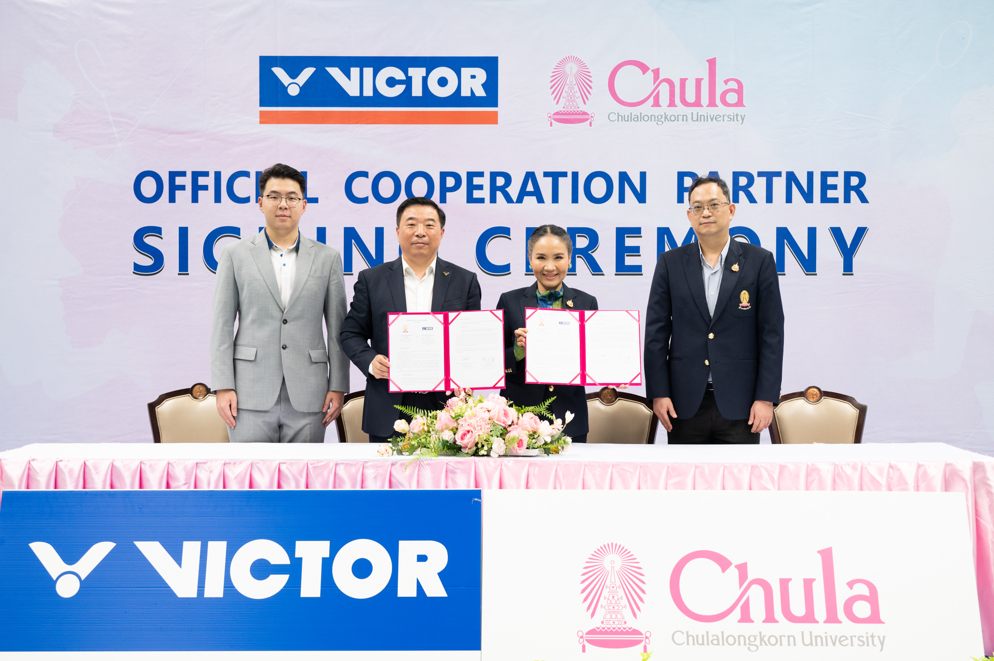 �鶹���� Partners with VICTOR SPORTS (THAILAND) to Support Badminton Equipment?