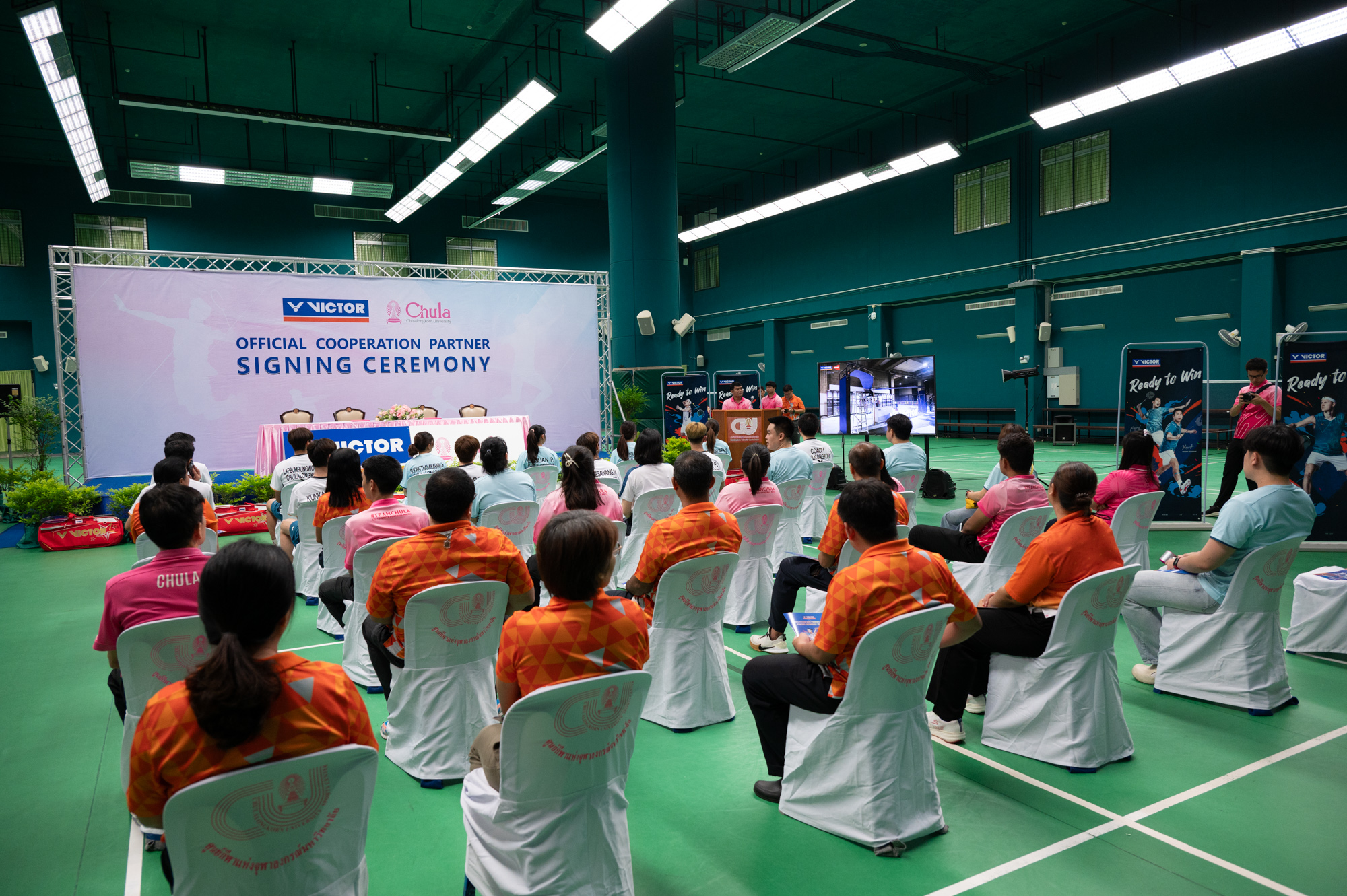 �鶹���� Partners with VICTOR SPORTS (THAILAND) to Support Badminton Equipment?