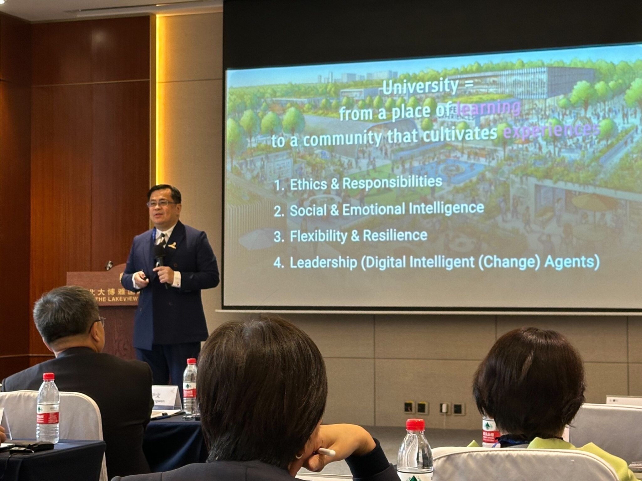 Chula President Attends the Beijing Forum 2024 and Delivers a Lecture on ��Digital Intelligence Education��
