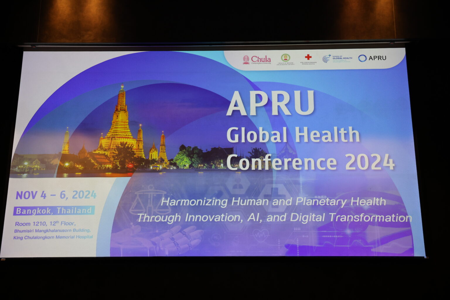 Chula��s Faculty of Medicine Hosts APRU Global Health Conference 2024 for Unity between Human and Environmental Health through Innovation and Digital Technology