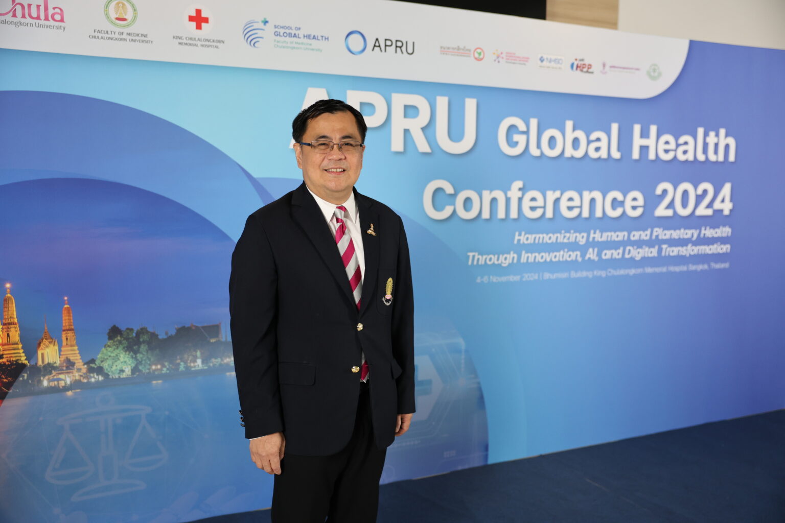 Chula��s Faculty of Medicine Hosts APRU Global Health Conference 2024 for Unity between Human and Environmental Health through Innovation and Digital Technology