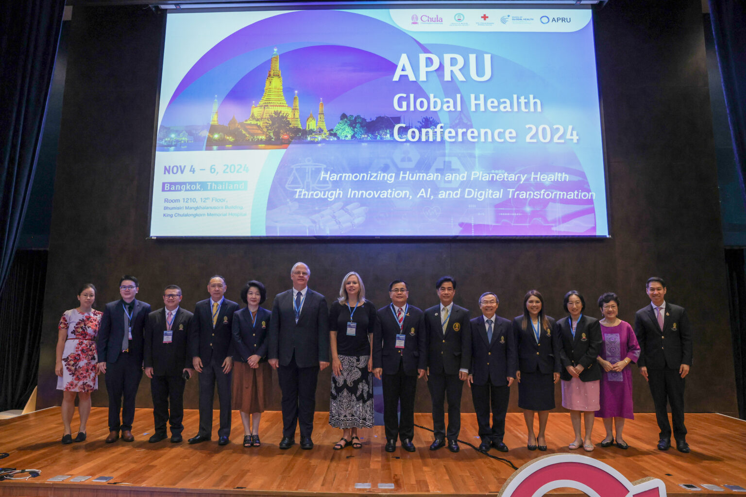 Chula��s Faculty of Medicine Hosts APRU Global Health Conference 2024 for Unity between Human and Environmental Health through Innovation and Digital Technology