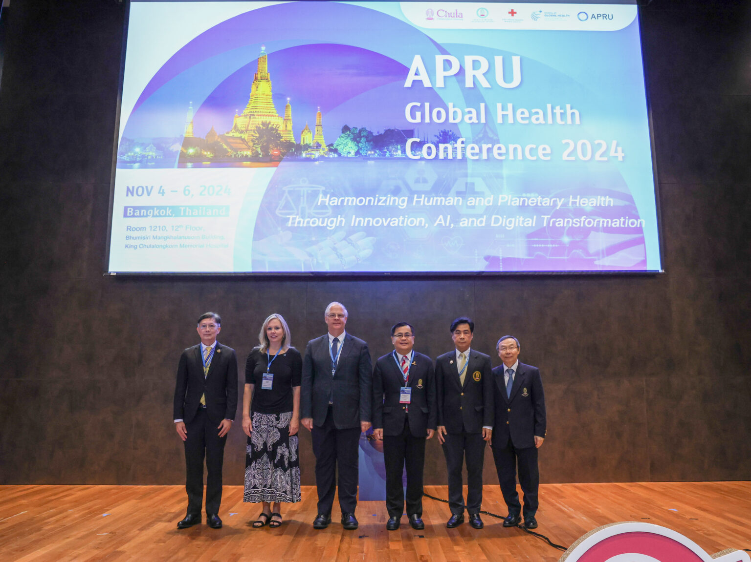 Chula��s Faculty of Medicine Hosts APRU Global Health Conference 2024 for Unity between Human and Environmental Health through Innovation and Digital Technology