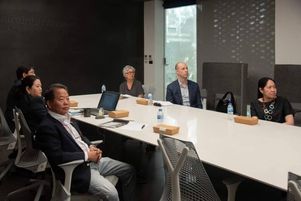 Chula��s Faculty of Architecture Welcomes Representatives from Indiana University, USA, to Discuss Academic Collaboration
