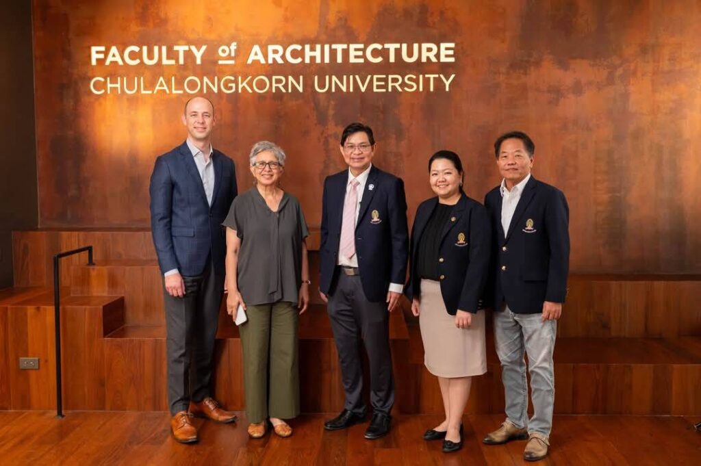 Chula��s Faculty of Architecture Welcomes Representatives from Indiana University, USA, to Discuss Academic Collaboration