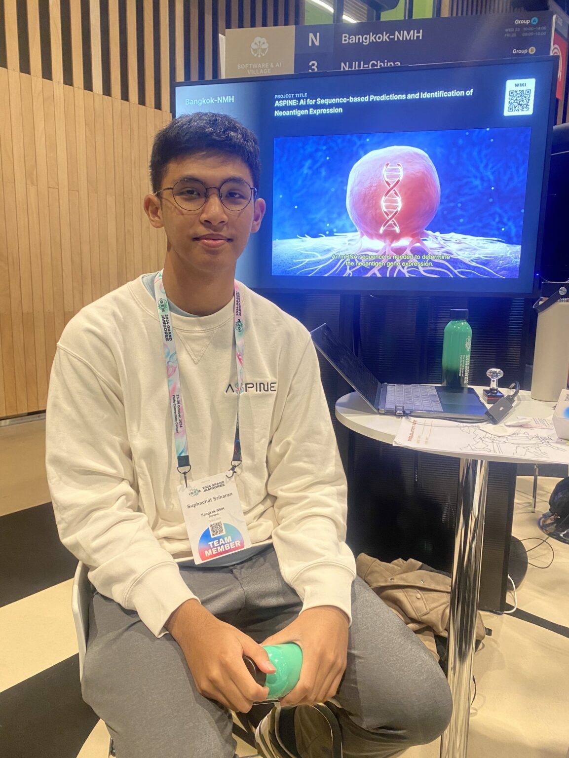 Chula's Medical, Engineering, and Demonstration School Students Win a Silver at IGEM 2024 Grand Jamboree in France?