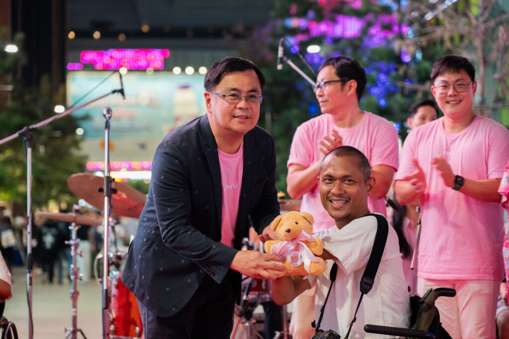 �鶹���� Implements New Strategy, Launches Siam Square Walking Street for All, Showcasing Abilities of Special Needs People