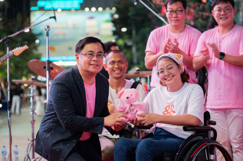 �鶹���� Implements New Strategy, Launches Siam Square Walking Street for All, Showcasing Abilities of Special Needs People