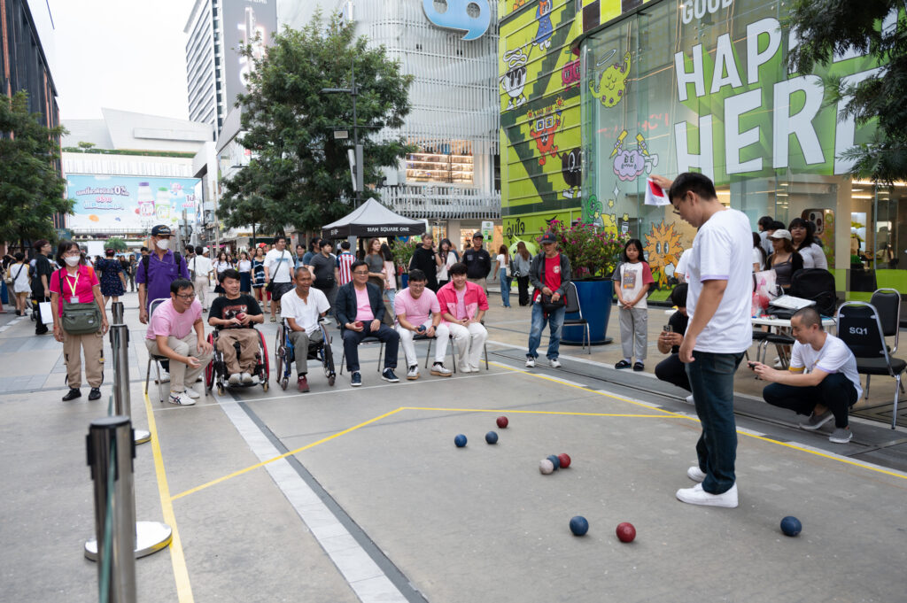 �鶹���� Implements New Strategy, Launches Siam Square Walking Street for All, Showcasing Abilities of Special Needs People