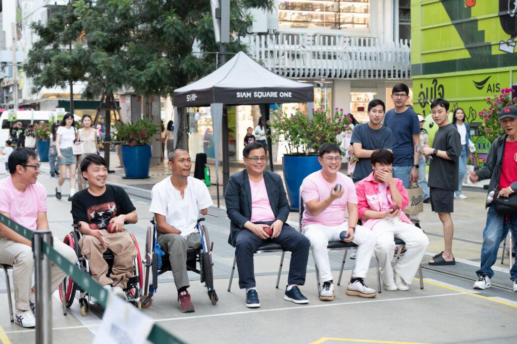 �鶹���� Implements New Strategy, Launches Siam Square Walking Street for All, Showcasing Abilities of Special Needs People