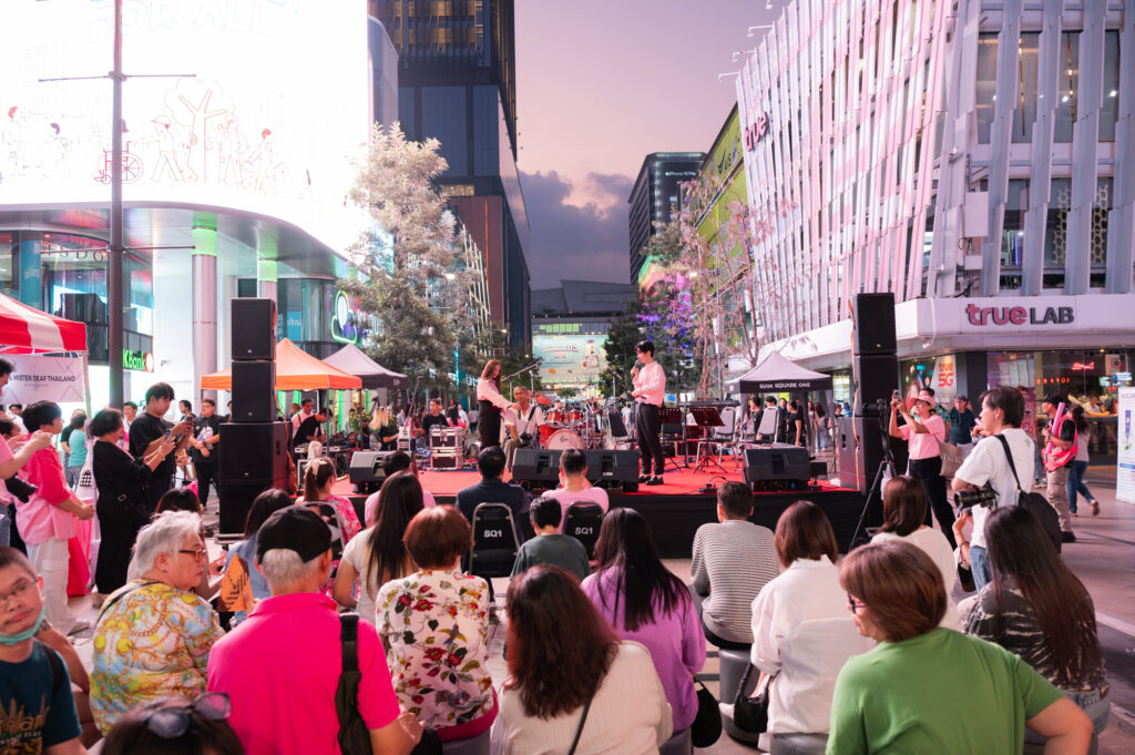�鶹���� Implements New Strategy, Launches Siam Square Walking Street for All, Showcasing Abilities of Special Needs People