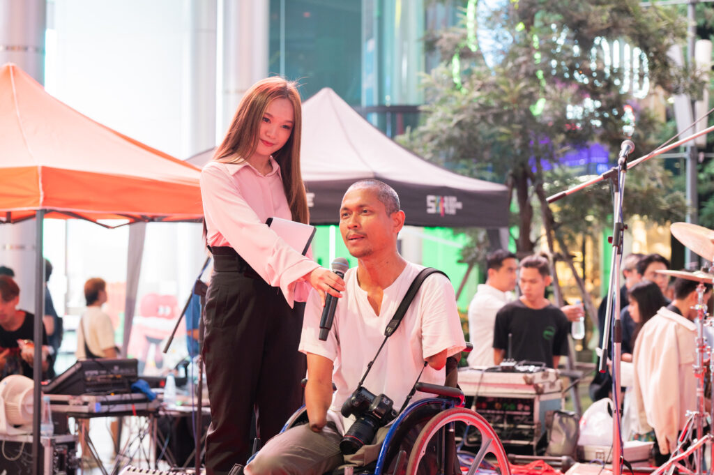 �鶹���� Implements New Strategy, Launches Siam Square Walking Street for All, Showcasing Abilities of Special Needs People
