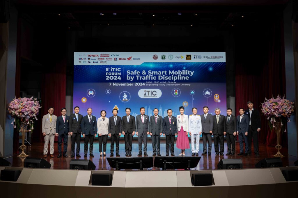 iTIC Forum 2024: Chula Engineering and Thai Intelligent Traffic Foundation Showcase AI for Better Traffic Discipline?