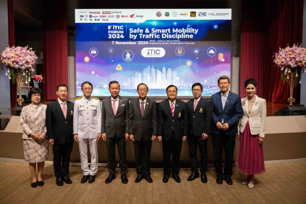 iTIC Forum 2024: Chula Engineering and Thai Intelligent Traffic Foundation Showcase AI for Better Traffic Discipline?