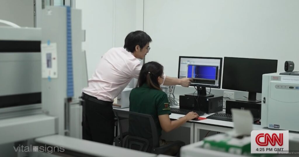 Global Media Giant CNN Highlights Thai Researchers�� Groundbreaking Innovation in Stress Detection Through Sweat Analysis
