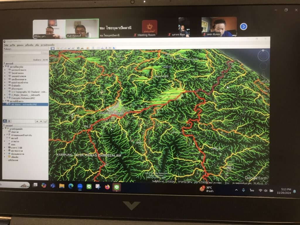 Chula Digital War Room: Chula Network for Disaster Response - A Centralized Hub for Flood Alert Information and Management in Thailand's Southern Border Provinces?
