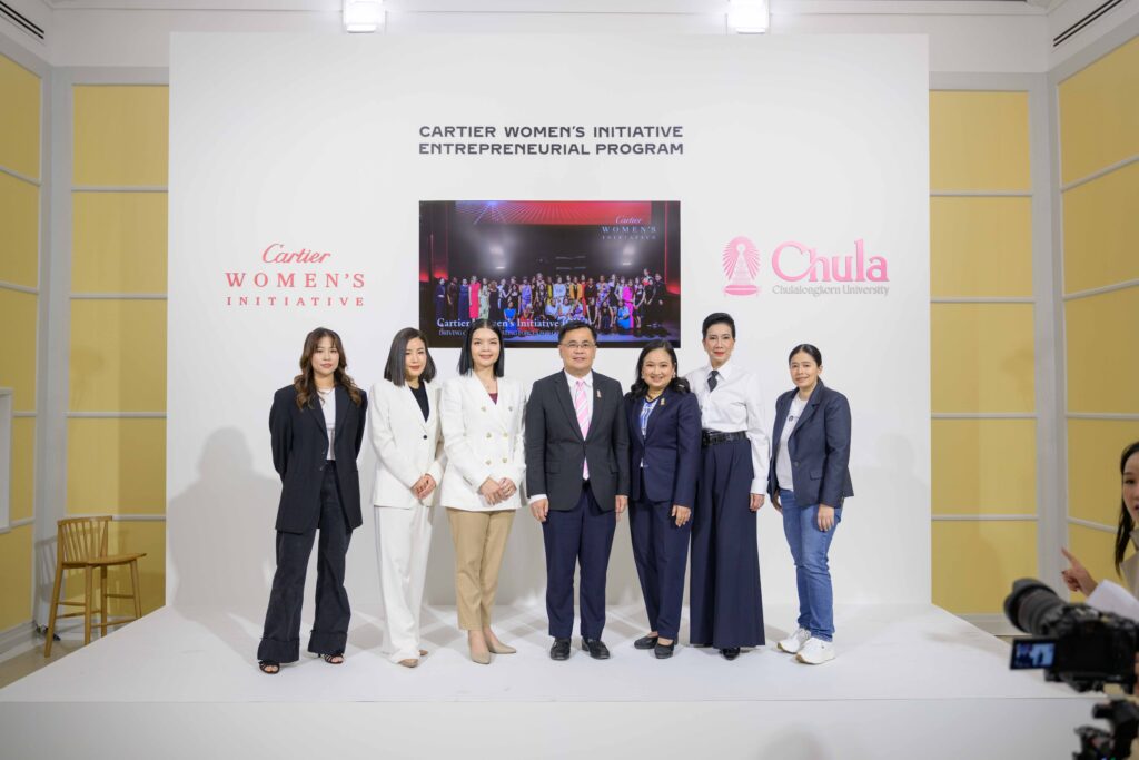 �鶹���� collaborates with Cartier Thailand to launch the ��Entrepreneurial Program for the Cartier Women��s Initiative?