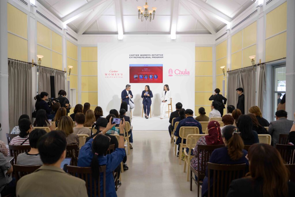 �鶹���� collaborates with Cartier Thailand to launch the ��Entrepreneurial Program for the Cartier Women��s Initiative?