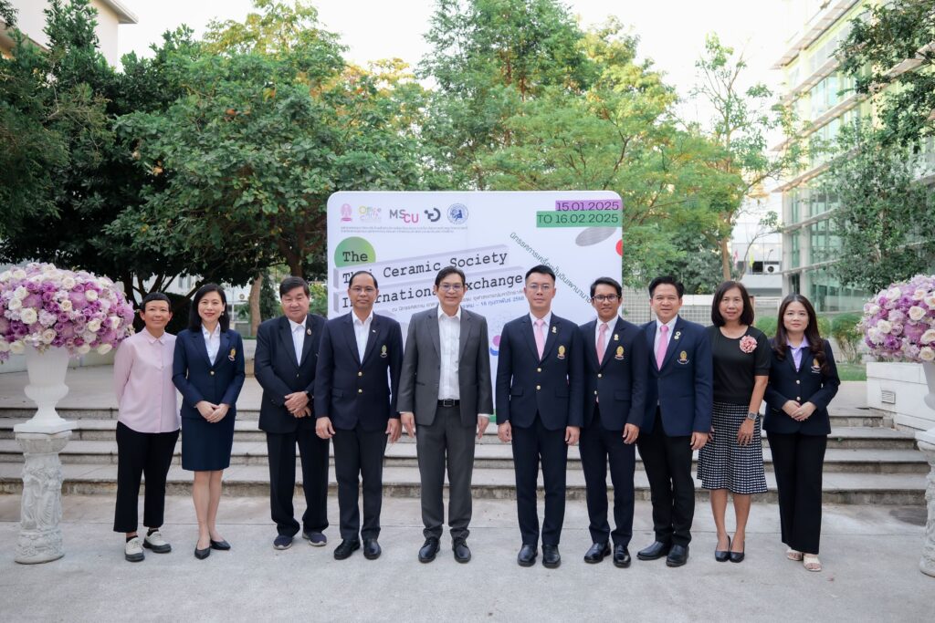 "The Thai Ceramic Society International Exchange 2025" Exhibition: Where Science and Art Converge into Beautiful Creative Works?