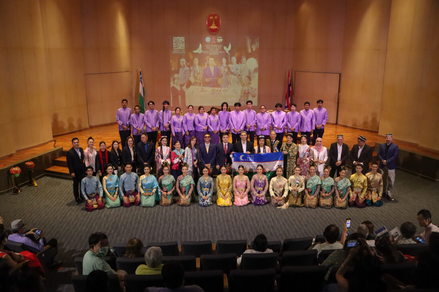 Faculty of Fine and Applied Arts, �鶹����, Sign an MOU and a Concert and Performances with Artists from Uzbekistan State Institute of Arts and Culture 