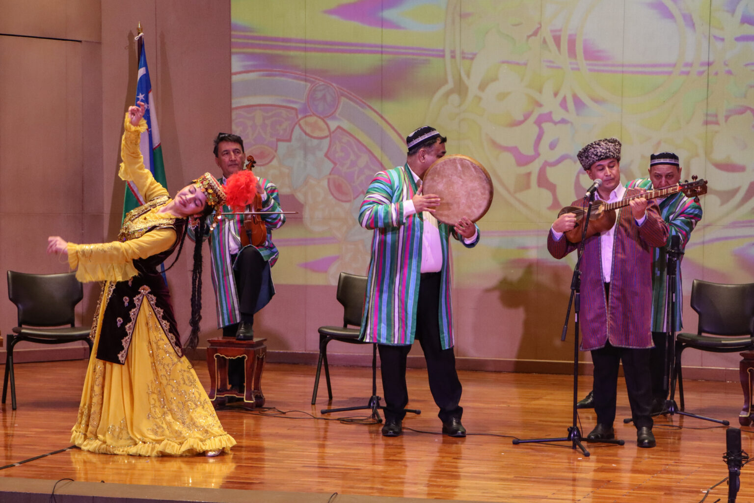 Faculty of Fine and Applied Arts, �鶹����, Sign an MOU and a Concert and Performances with Artists from Uzbekistan State Institute of Arts and Culture 