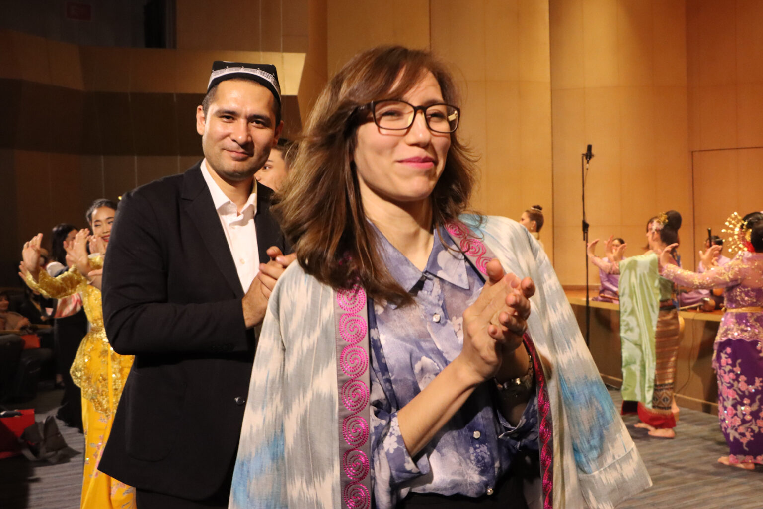Faculty of Fine and Applied Arts, �鶹����, Sign an MOU and a Concert and Performances with Artists from Uzbekistan State Institute of Arts and Culture 