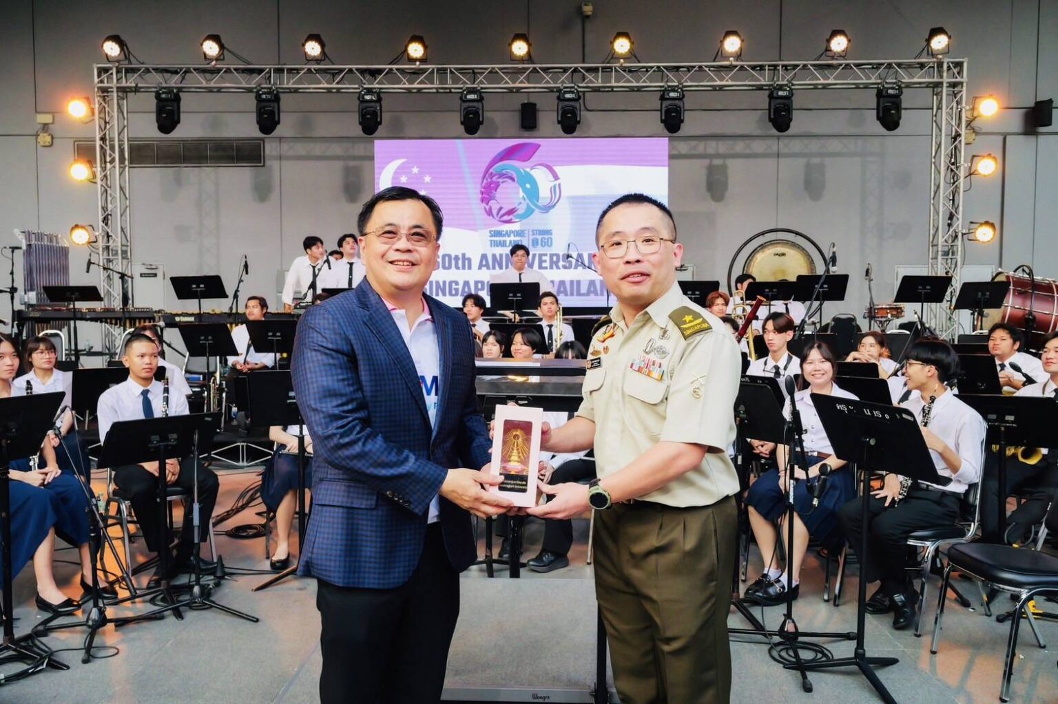 Chula and Singapore Armed Forces Band Join Hands in a Spectacular Music Performance for 108 Years of Chula and 60 Years of Thai-Singapore Diplomatic Ties?