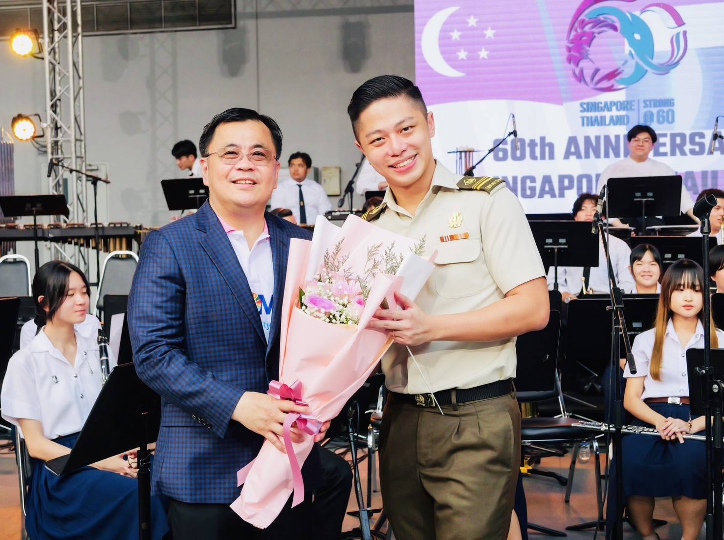 Chula and Singapore Armed Forces Band Join Hands in a Spectacular Music Performance for 108 Years of Chula and 60 Years of Thai-Singapore Diplomatic Ties?