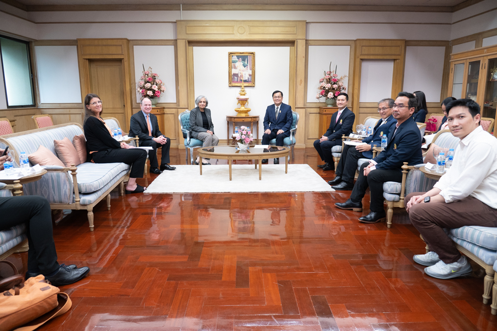 Chula President Welcomes Oregon State University President