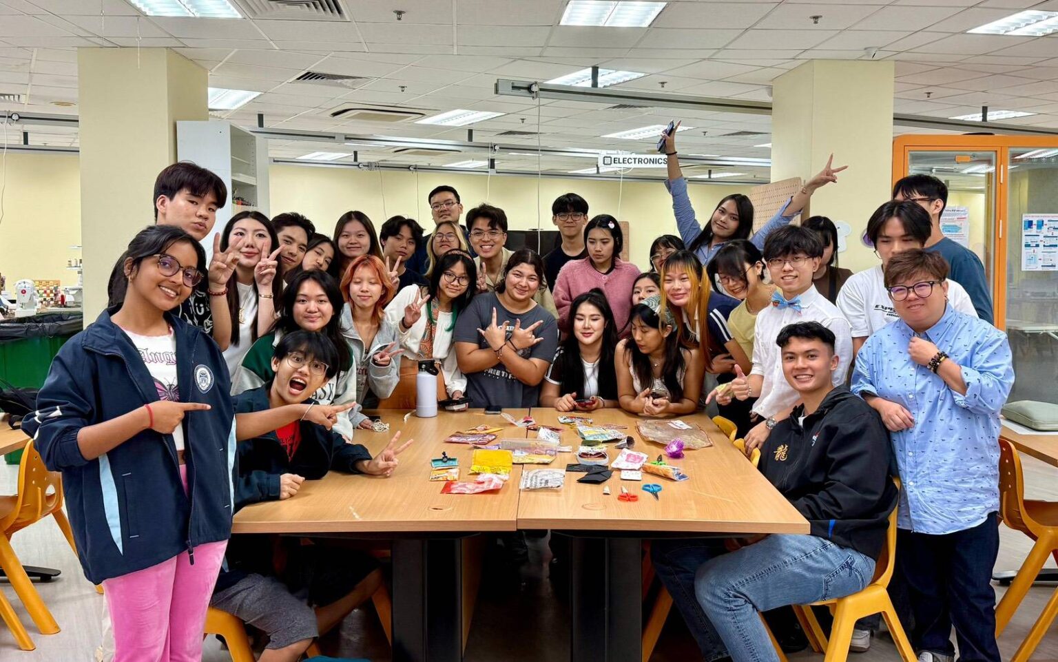 Chula Takes Part in Art Activity in Singapore with Nanyang Polytechnic for Sustainable Design 