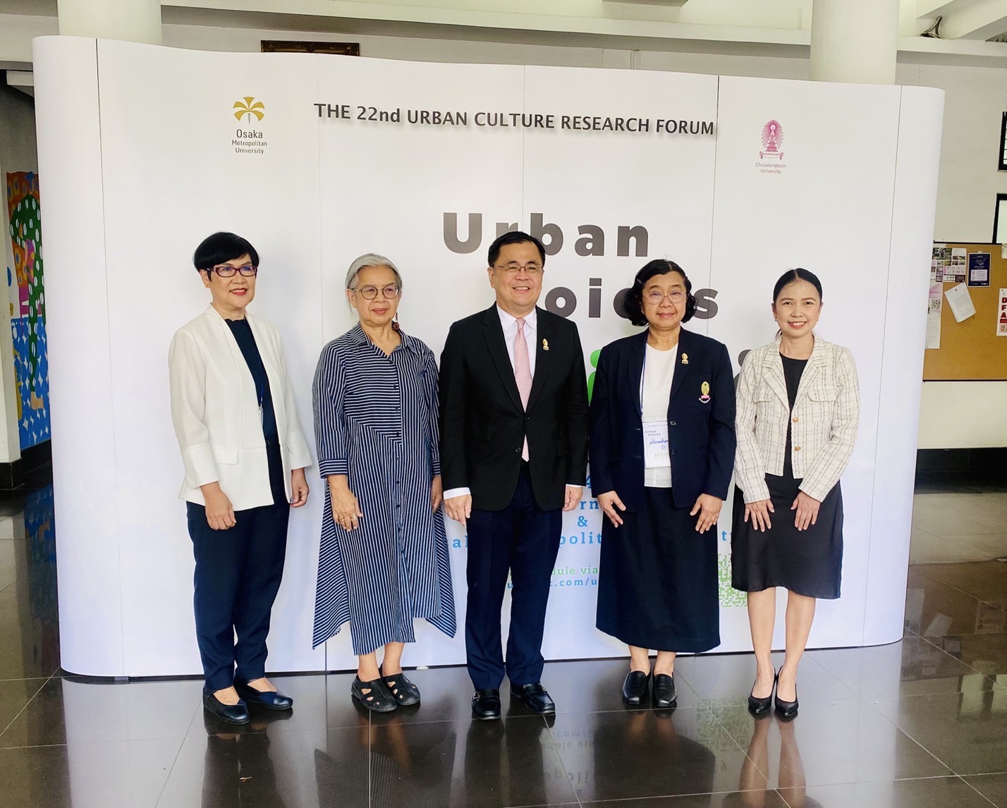 Chula Fine and Applied Arts Co-hosts the 22nd Urban Culture Research Forum, ��Urban Voices�� 